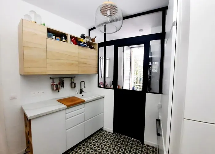 Апартаменты 3 Pers Near Belvedere De Belleville Париж